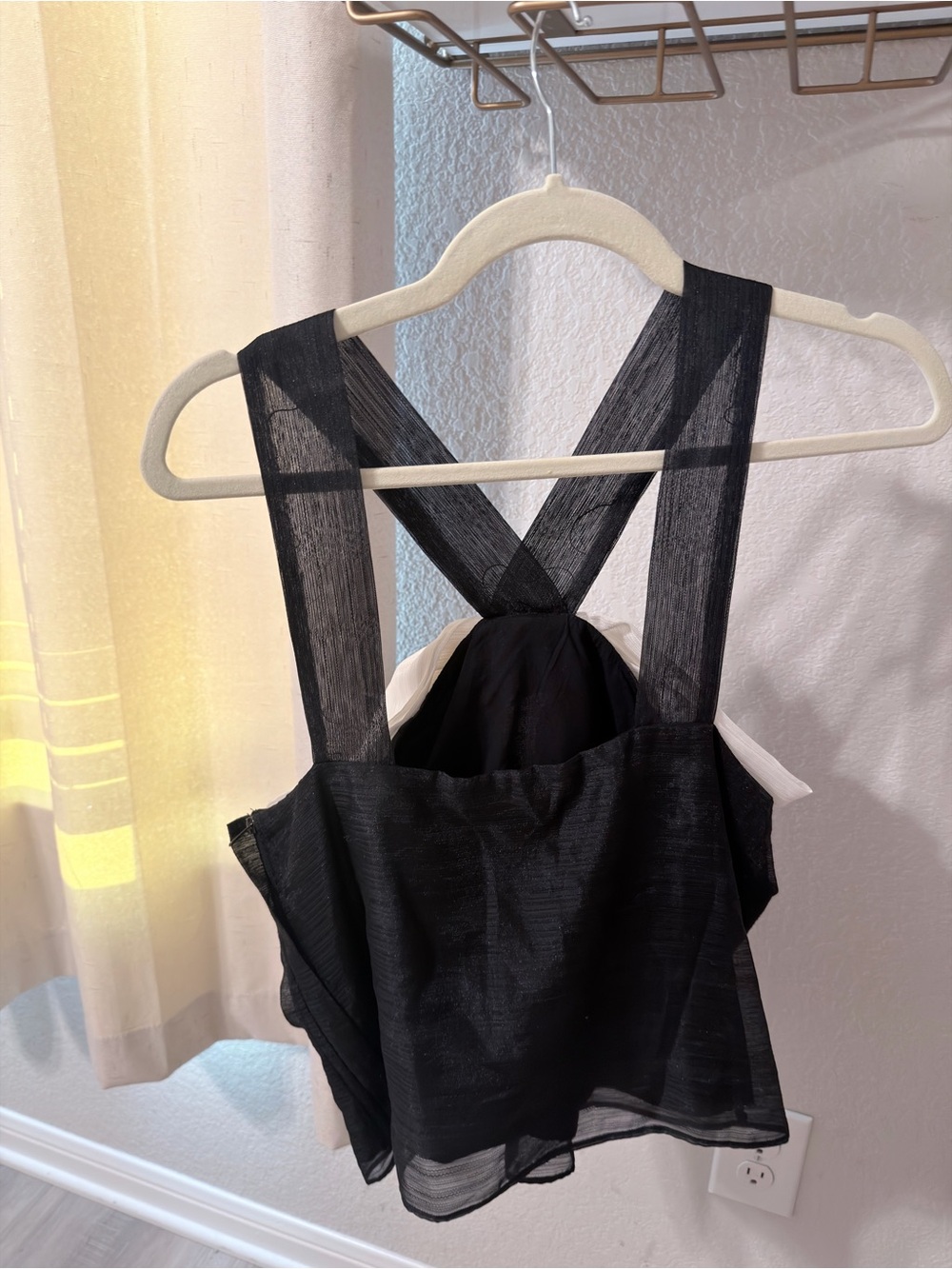 Anthropologie Sunday in Brooklyn Bow Halter Top Size M - Picture 3 of 5